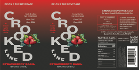 (Case) 10mg Strawberry Basil Sparkling Tonic