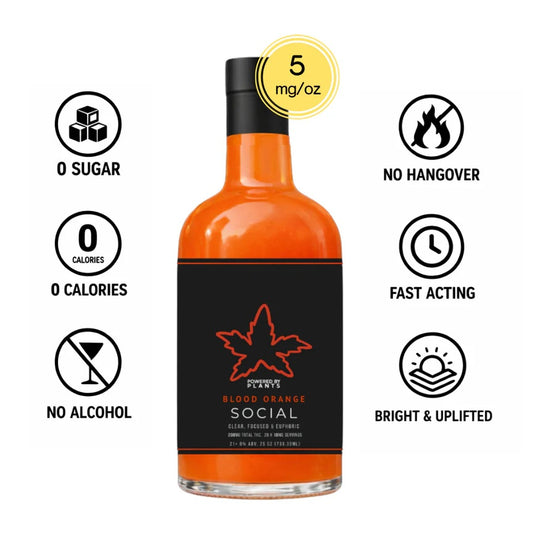 (Bottle) Blood Orange 750ML THC Spirit PbP